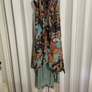 Baby Phat high-low halter dress 3x